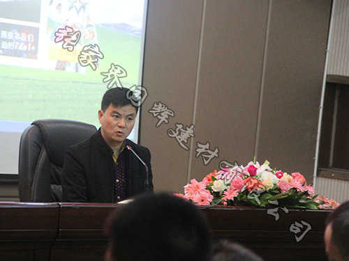 張家界國輝建材?？偨?jīng)理發(fā)言